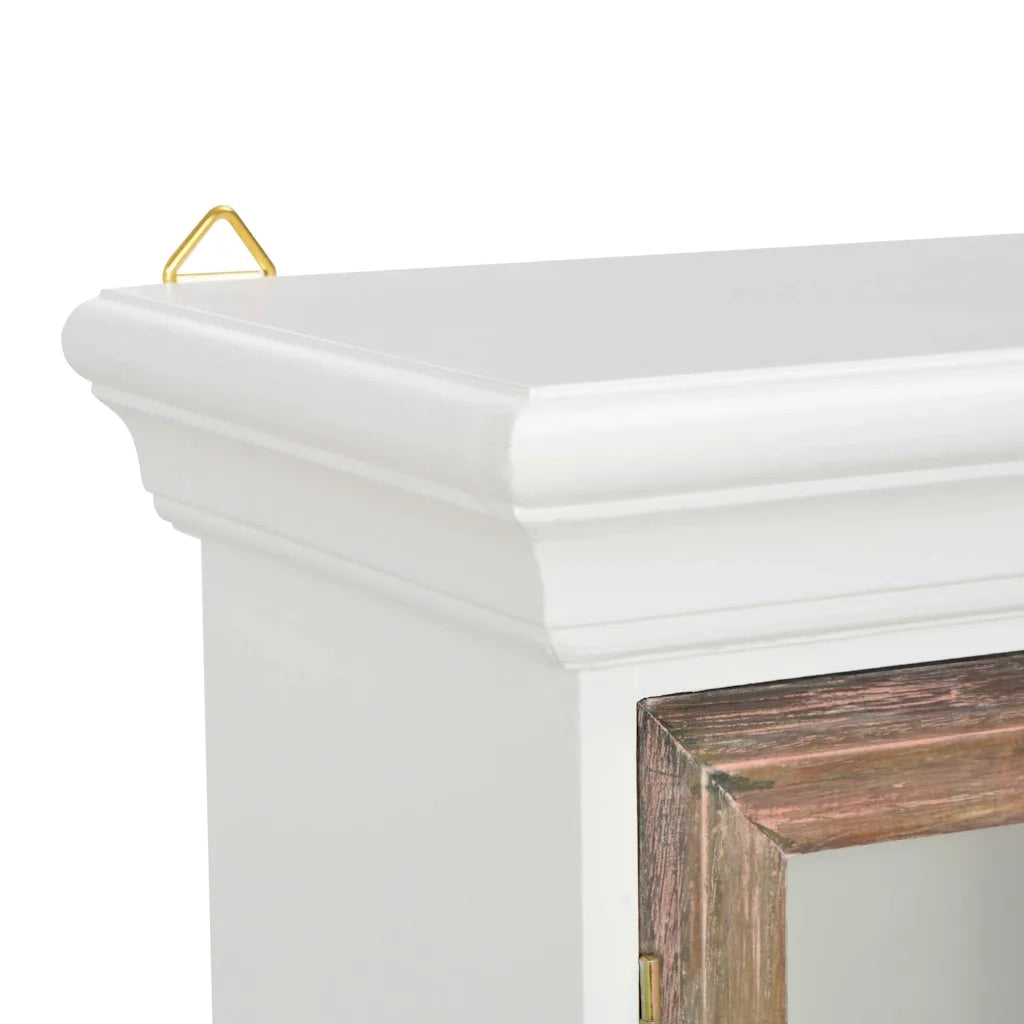 Armoire murale Blanc 49x22x59 cm Bois d'ingénierie