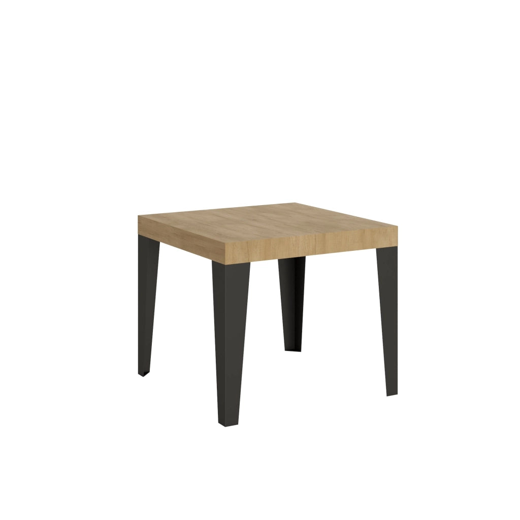 Tavolo Allungabile 90-246x90x77 cm Flame Quercia Naturale