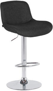 Barhocker Solon Chrom Stoff