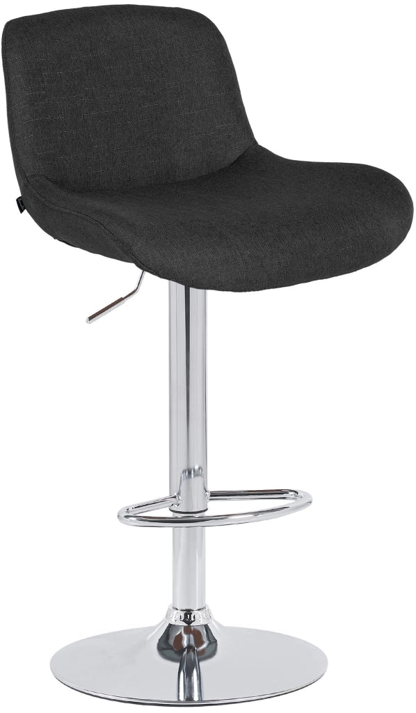 Barhocker Solon Chrom Stoff