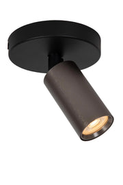 Faretto soffitto RITMO 1xMR11 marrone nero Lucide