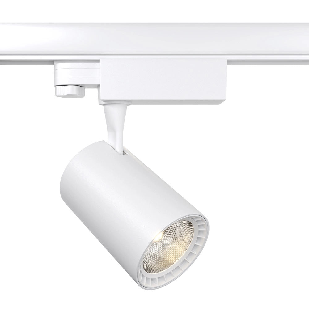 Faretto Per Binario Moderno Vuoro 10W Alluminio Bianco 1 Luce Naturale
