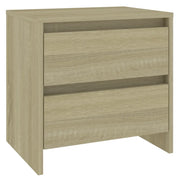 Comodino | Armadio da Notte | Mobiletto da notte Rovere Sonoma 45x34,5x44,5 cm in Truciolato