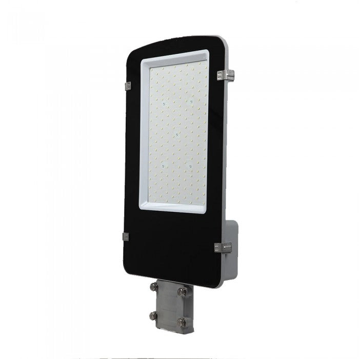 Armatura Lampione Stradale LED Chip Samsung 100W Colore Grigio 6400K IP65  SKU 21530 V-TAC PRO VT-100ST