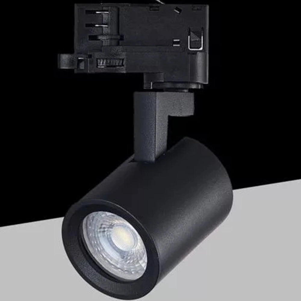 Trade Shop - Faretto Lampada Portafaretto Per Binario Trifase Direzionabile Attacco Gu10 Ip20 Tr8801 -