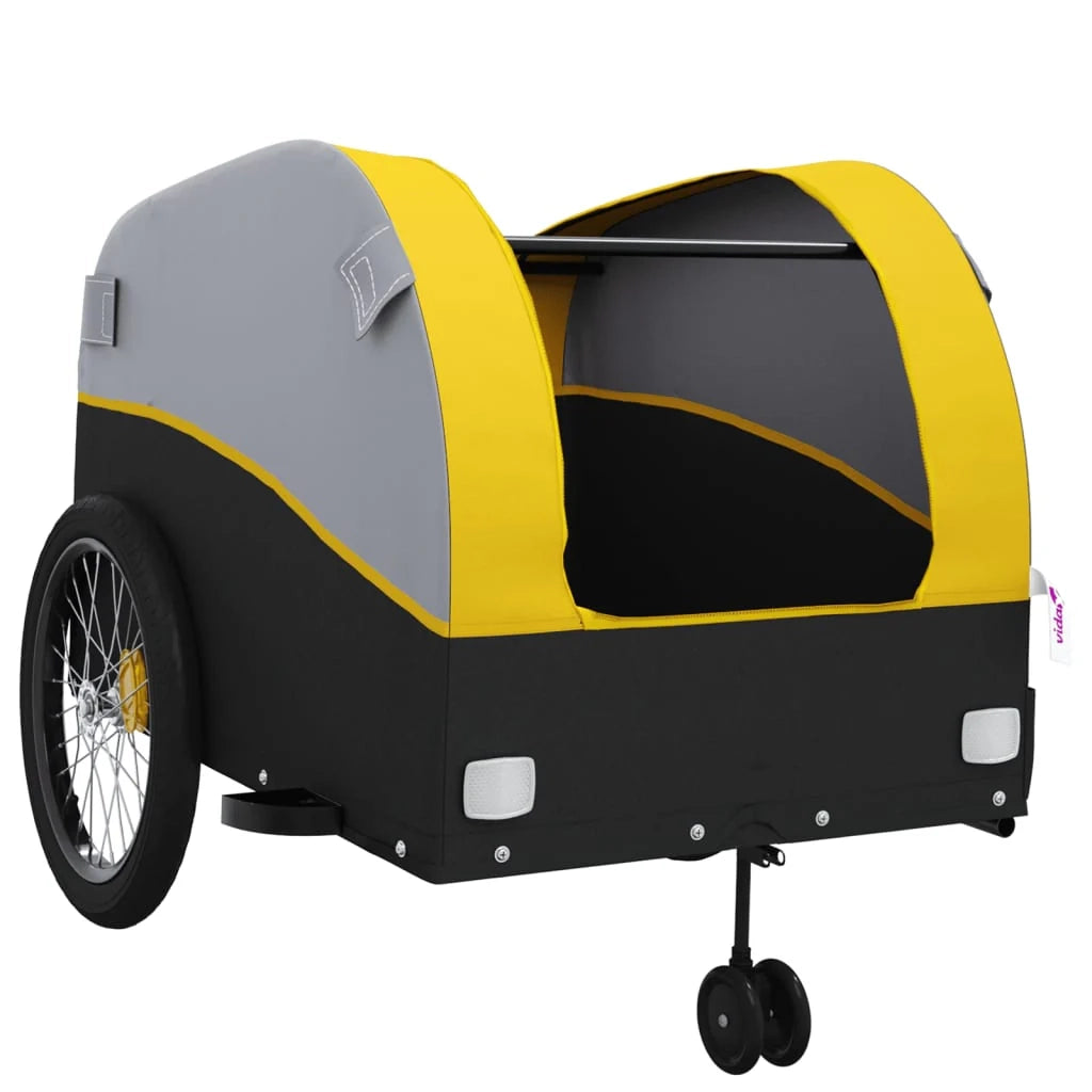 Rimorchio per trasporto biciclette 45 kg ferro giallo 02_0044152