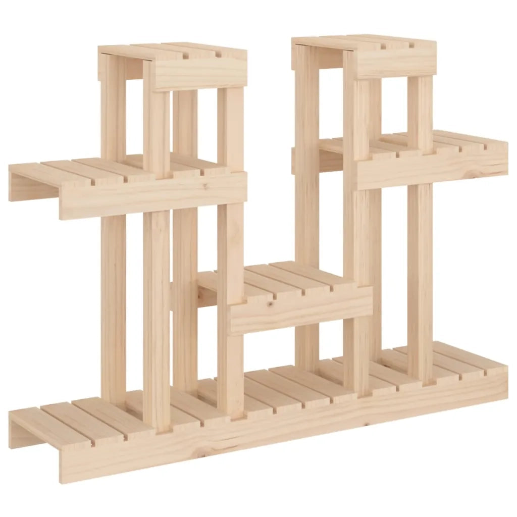 Supporto per Piante 104,5x25x77,5 cm in Legno Massello di Pino cod mxl 63912