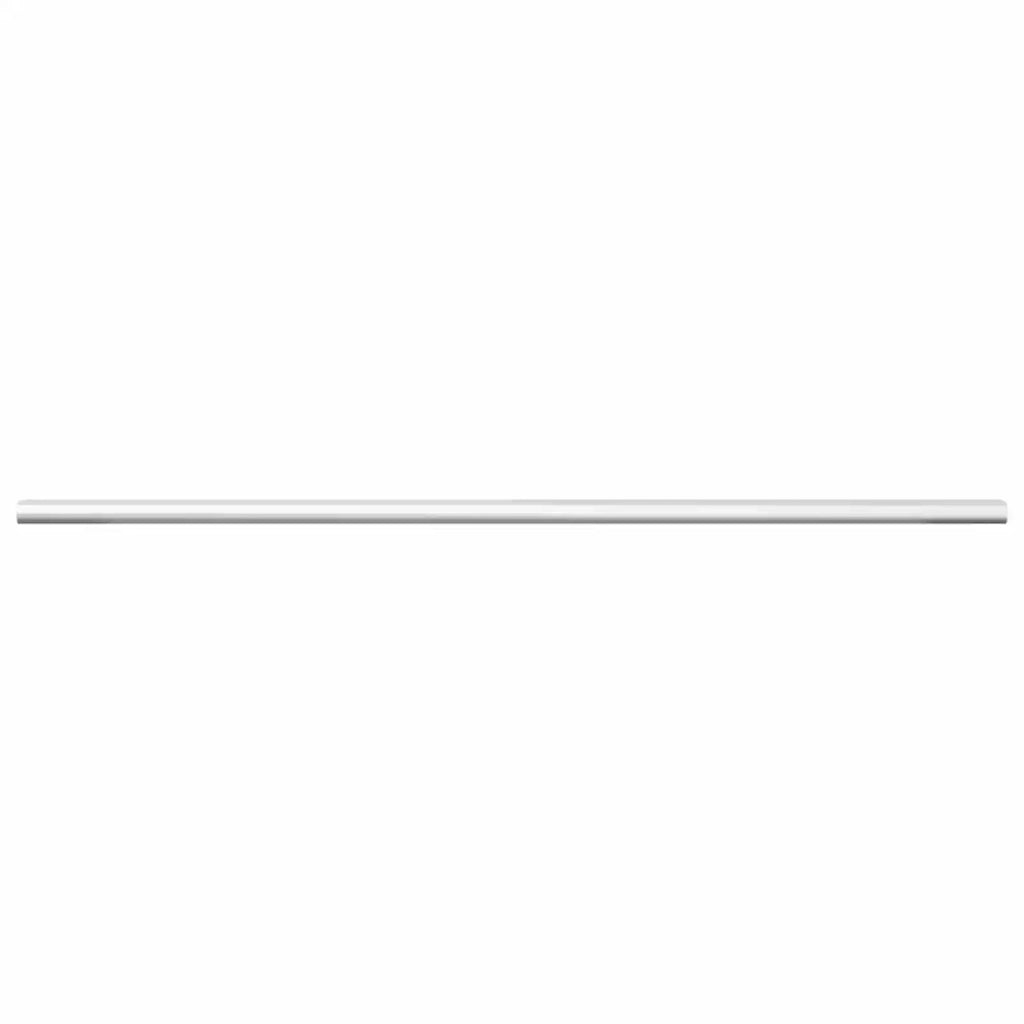 Asta per armadio 12 pcs Argento 664 x 15 x 29 mm