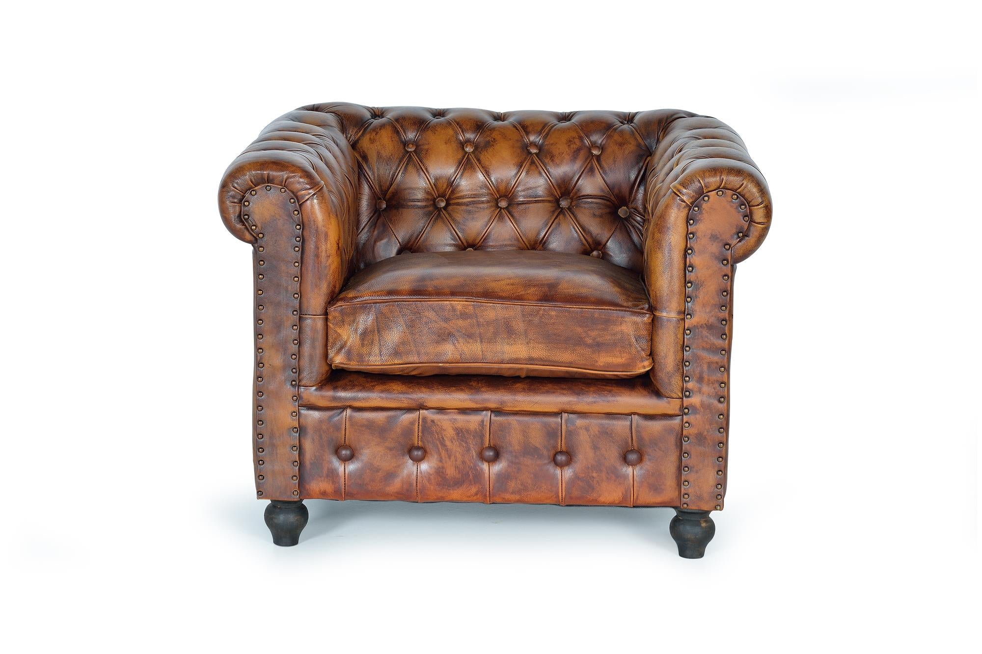 Petto in pelle naturale