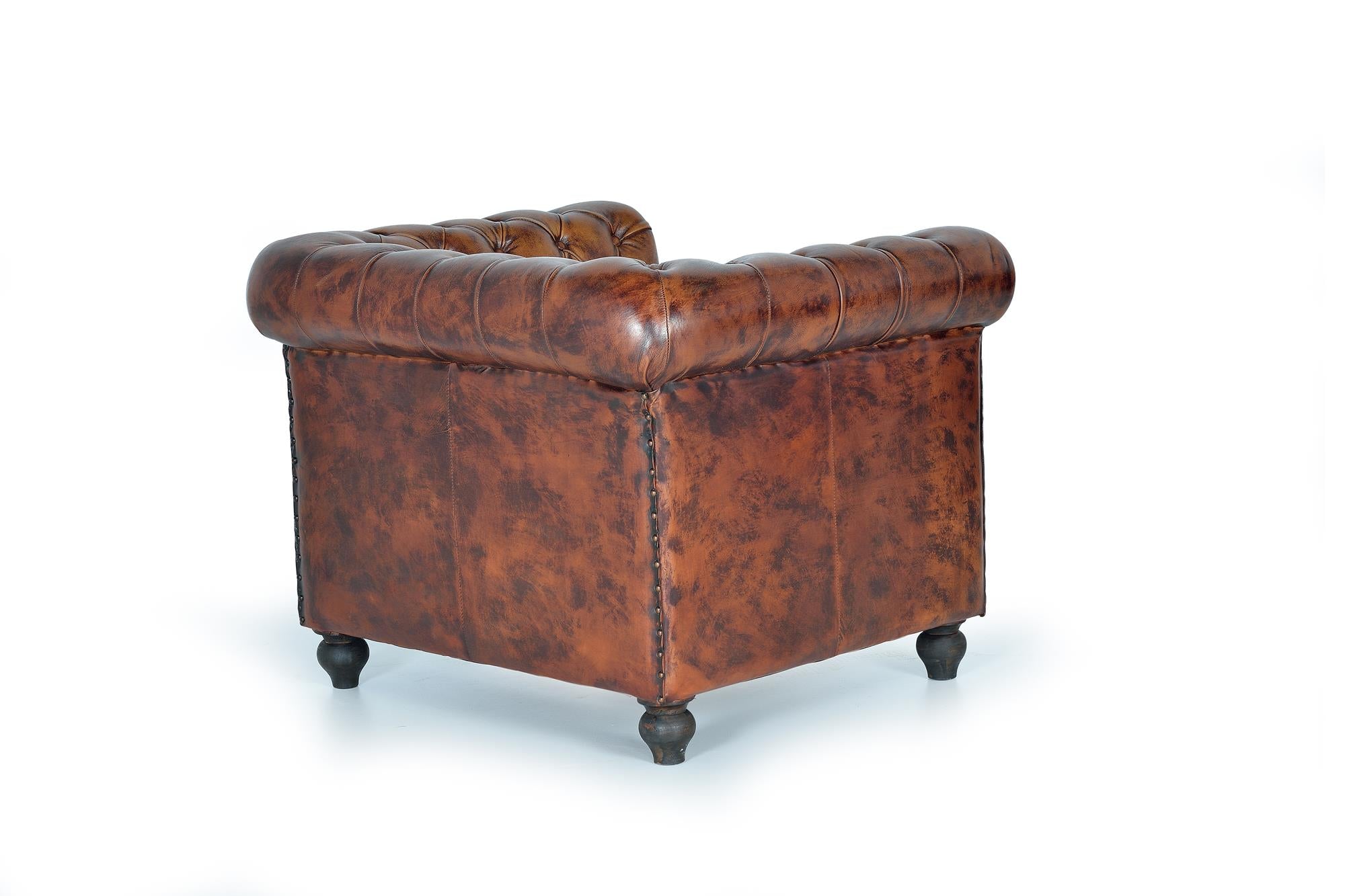 Petto in pelle naturale