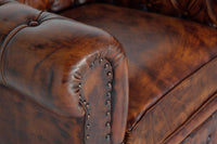 Petto in pelle naturale