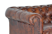 Petto in pelle naturale