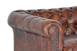 Petto in pelle naturale