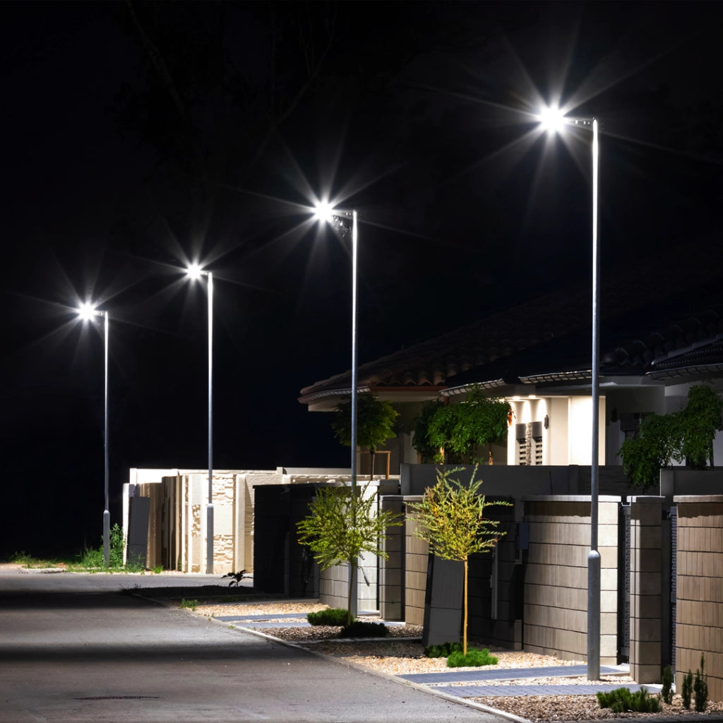 Lanterna solare LED 50W 500lm PIR crepusc. IP65 VIA Eko-Light