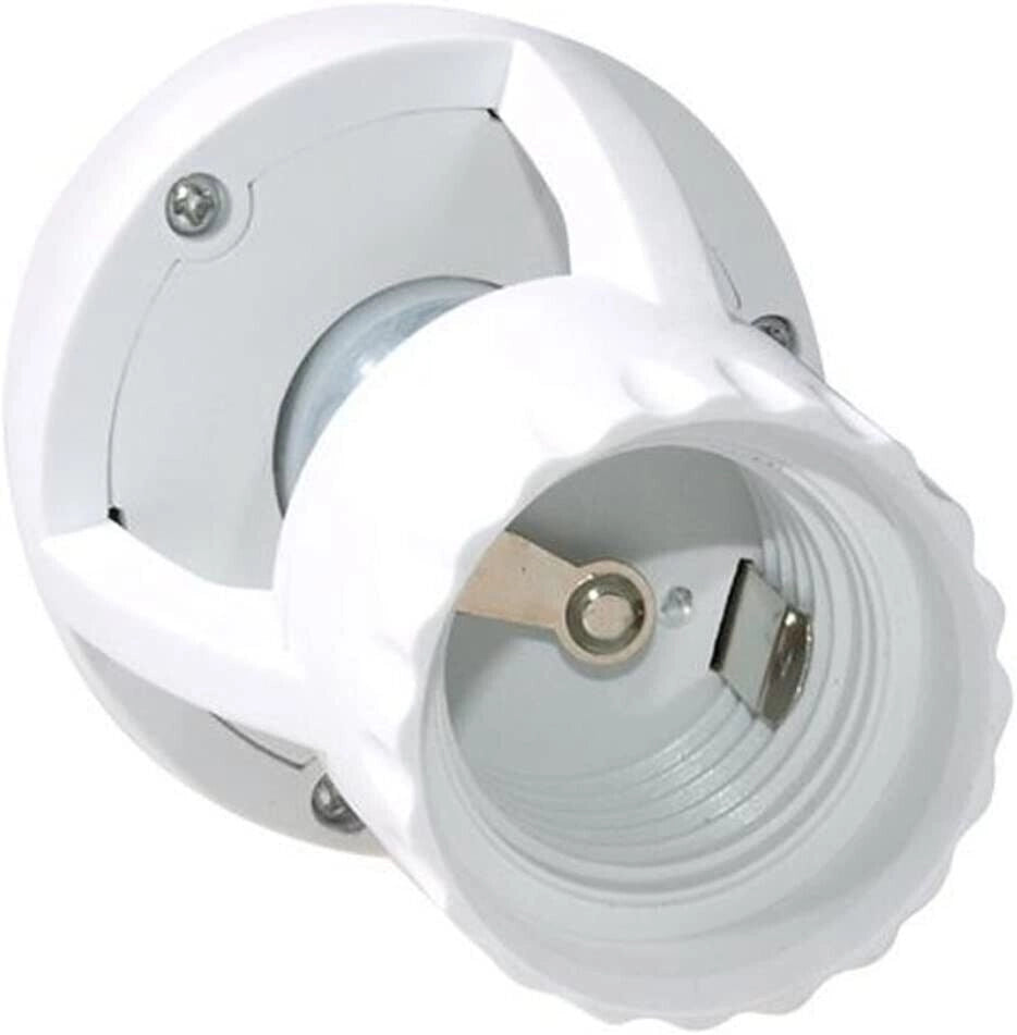 Portalampada E27 con sensore di movimento 360 rilevatore presenza per lampadine
