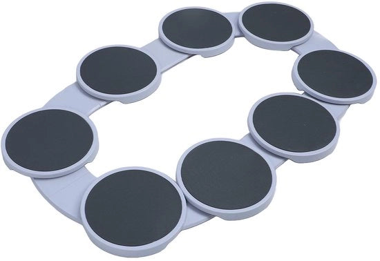 Piatto di rotazione portatile - 360° di rotazione - Piatto di rotazione riutilizzabile - Adatto per tavoli - Leggero - Progettazione pratica - Organizzatore di alimenti