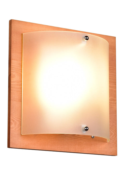 Applique da Interno Attacco E27 in Legno naturale Naturale