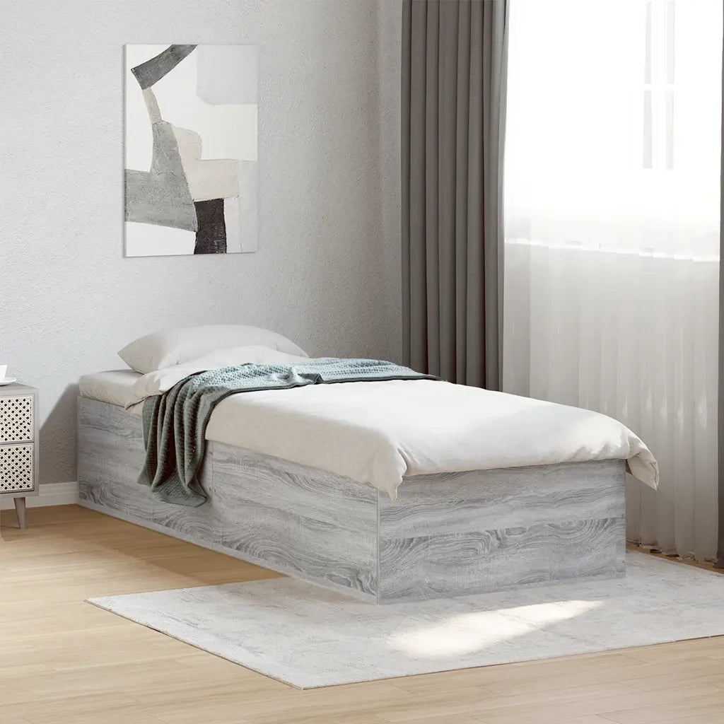 Giroletto senza Materasso Rovere Sonoma 90x190 cm 3281068