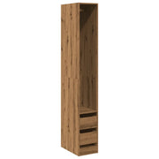 Armadio Rovere Artigianale 30x50x200 cm in Legno Multistrato CFW3363671