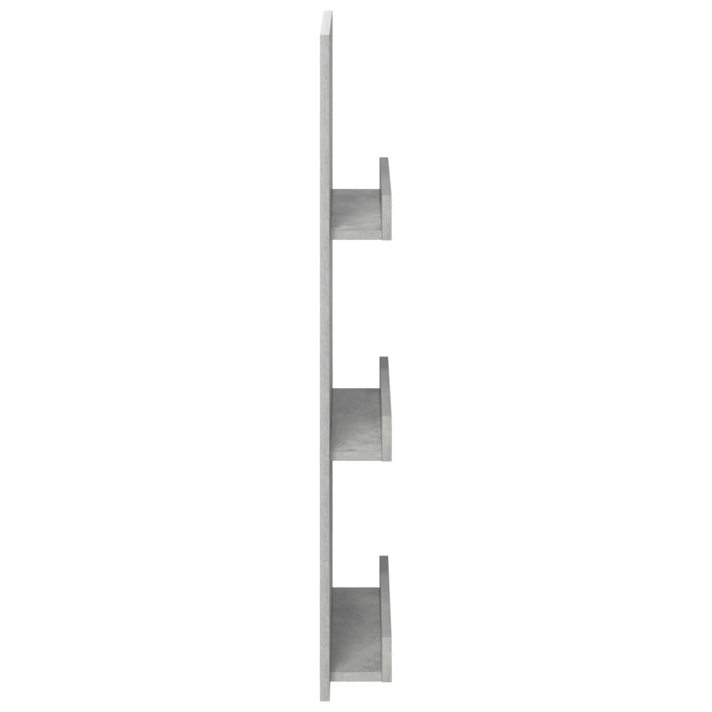 Scaffale per riviste Grigio cemento 43 x 11 x 102 cm CFW2536850