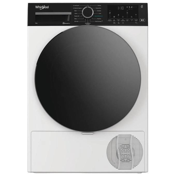 Whirlpool C WD 96M WBS IT, Capacità 9kg, classe A, colore White, Display digitale XL, Wi-Fi, IronTouch