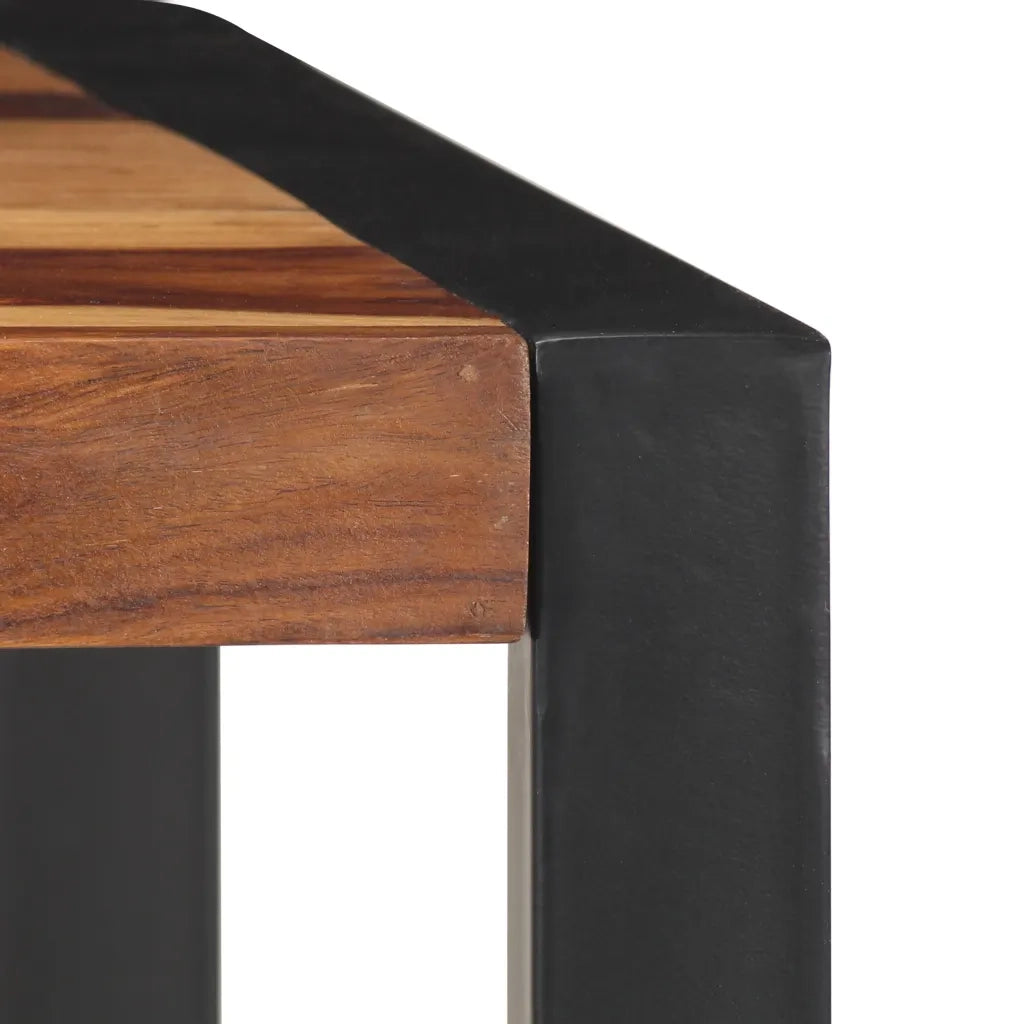 Tavolo da Pranzo 120x60x76 cm in Legno Massello di Sheesham cod mxl 16733