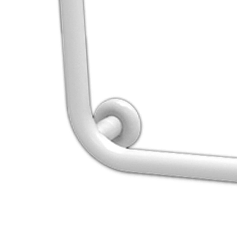 Maniglia di sicurezza bagni disabili cm.50x50 nylon bianca