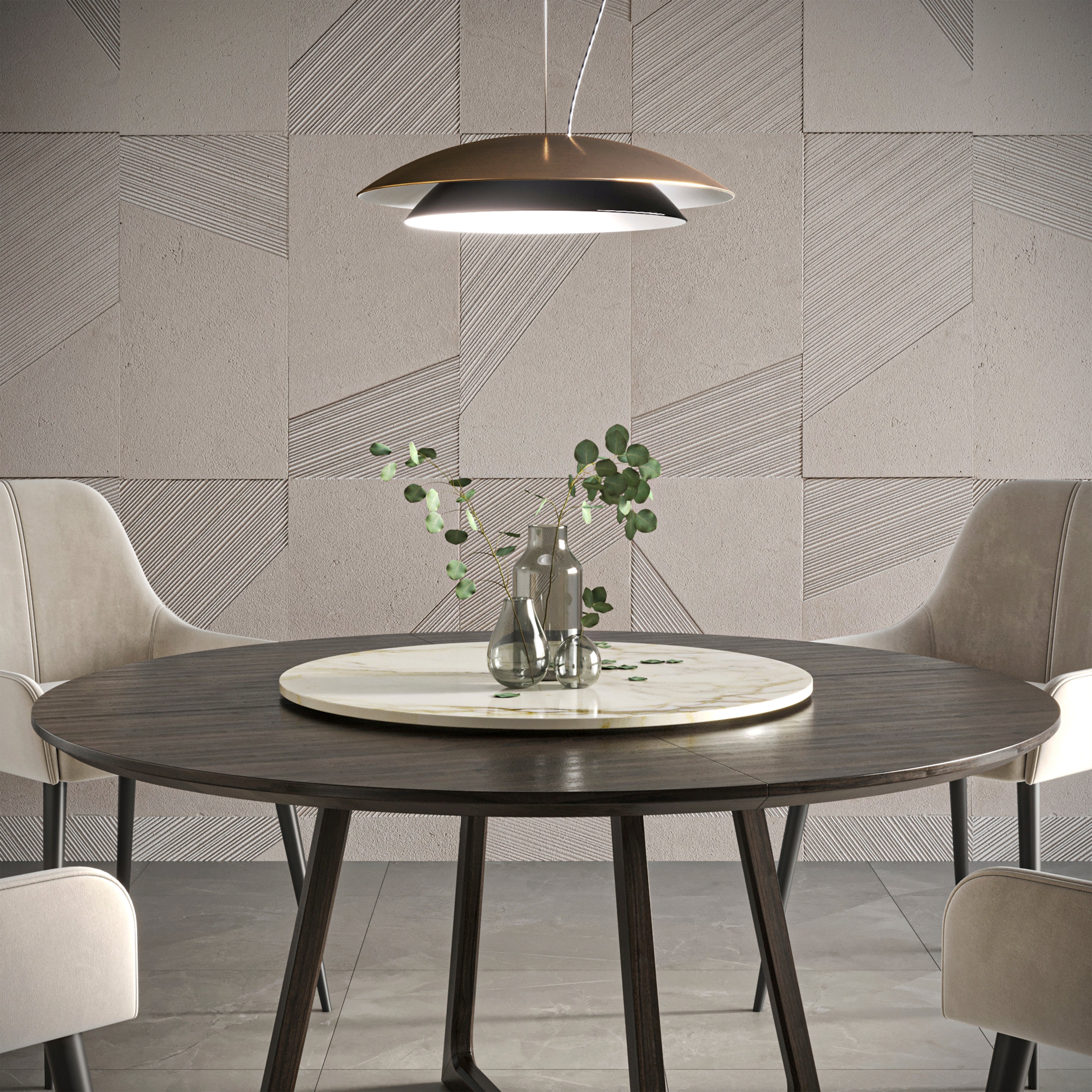 Piattaforma Girevole con Cuscinetti a Sfera 150x150 mm in Acciaio Emuca Zincato