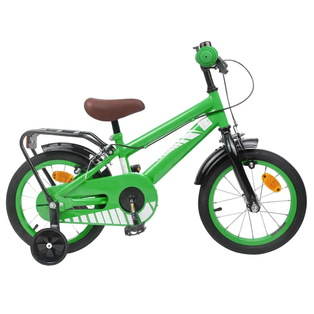 Bicicletta per Bambini 12 Pollici per bambini di 2-4 anni Verde 42009364
