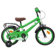 Bicicletta per Bambini 12 Pollici per bambini di 2-4 anni Verde 42009364