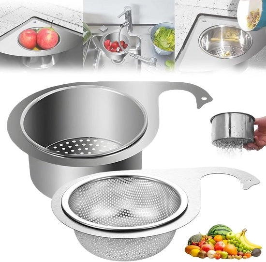 Gocciaio in Acciaio Inossidabile con Forma di Cigno per uso Multiplo per la Cucina e la Stanza da Bagno