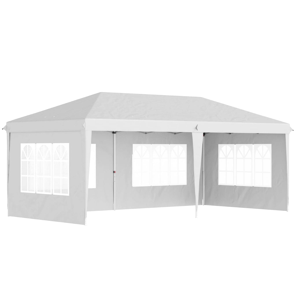 Tonnelle pieghevole ¨C Zephmum ¨C Bianco 3x6m
