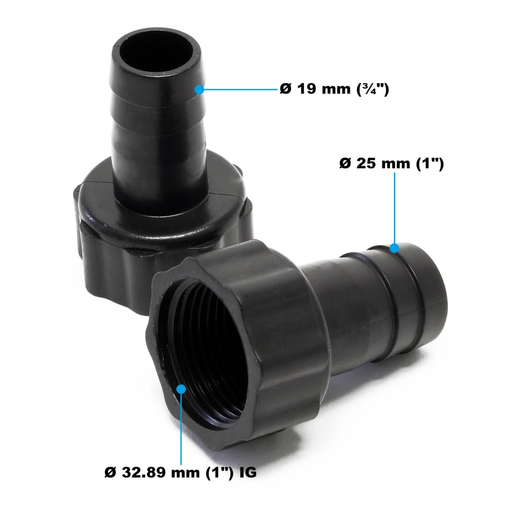 HJ-5000 ECO Pompa da laghetto 4000l/h 65W per circolazione acqua fontana