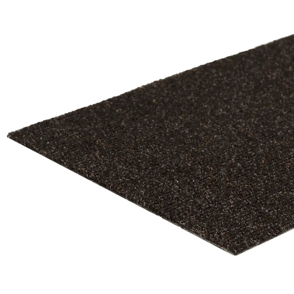 Tappetini per scale autoadesivi 15 pz 60x25 cm marrone scuro rettangolari 326919