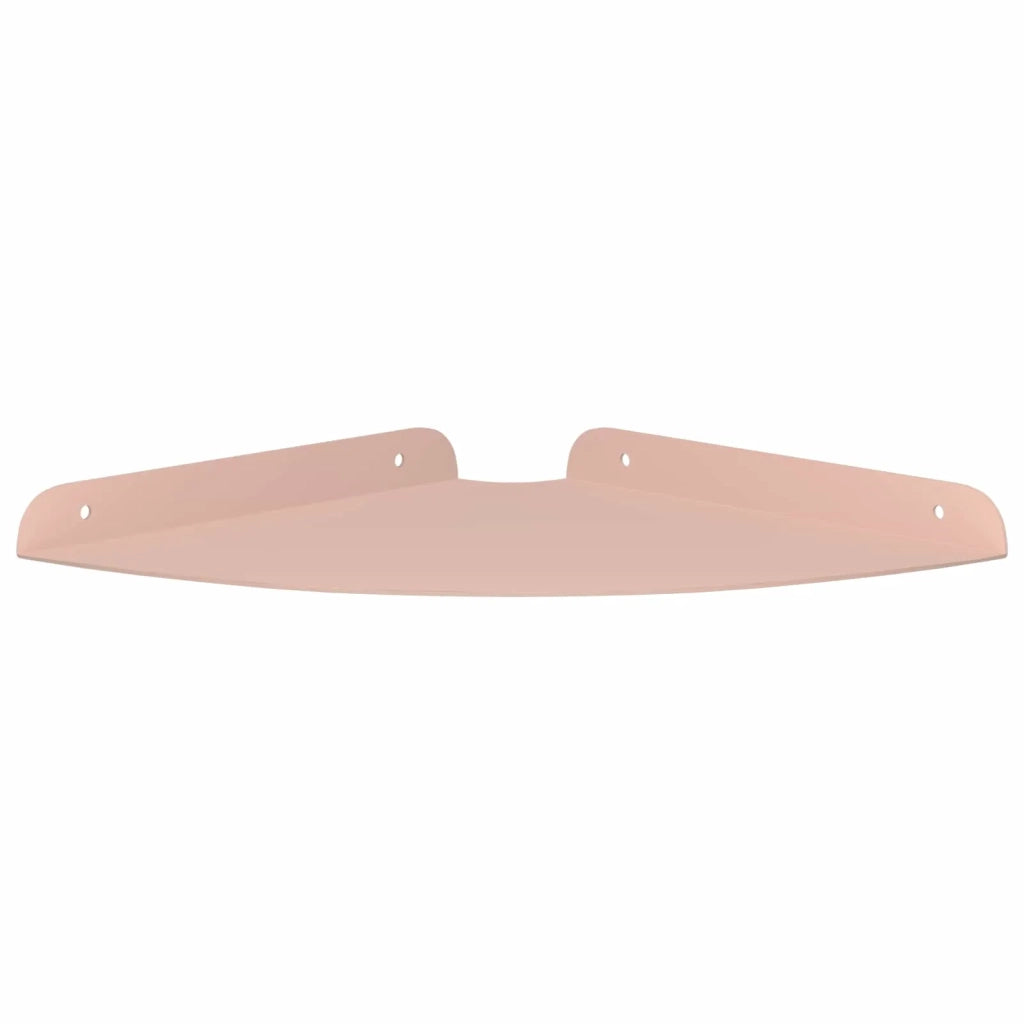 Mensola sospesa con lo scaffale 4 pcs Rosa 24 x 24 x 2 cm