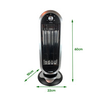 STUFA A CARBONIO 450/900 W