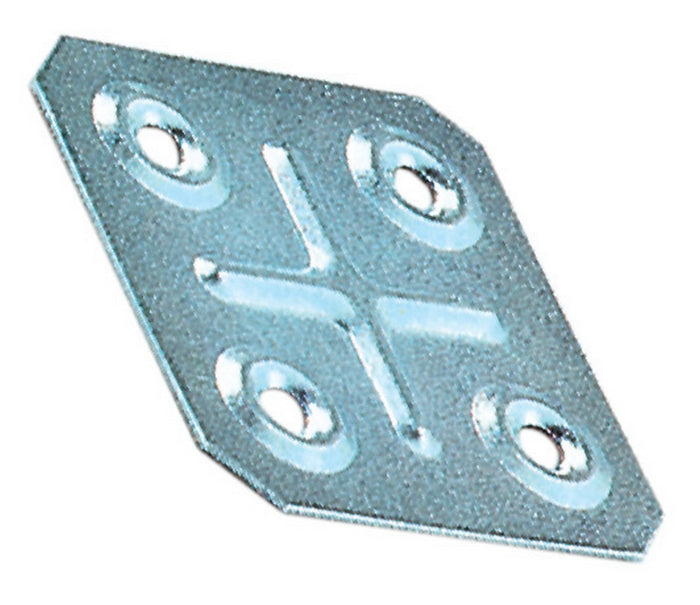 bl piastrina quadra 40x40 mm zincata (pz.10) cod:ferx.61387