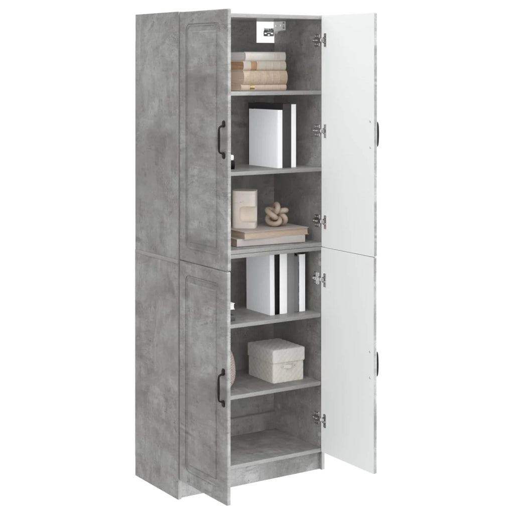 Set di armadi 2 pz Grigio Cemento Legno ingegnerizzato 3416946