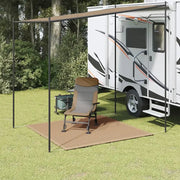Tappeto da Tenda 200x200 cm Grigio Talpa 310736