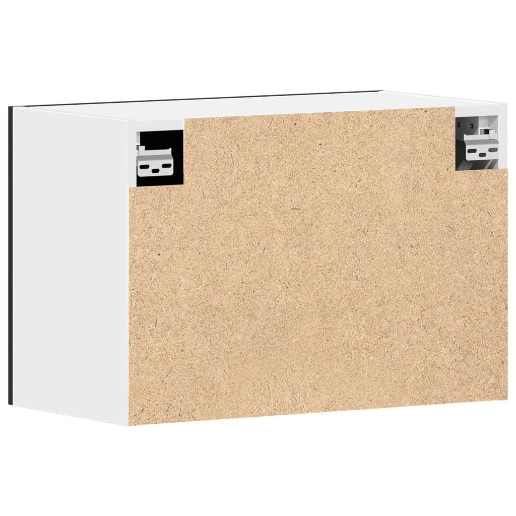 Armadio a Sospensione  in Rovere Nero - 60x31x60 cm, Realizzato in Legno Ingegnerizzato