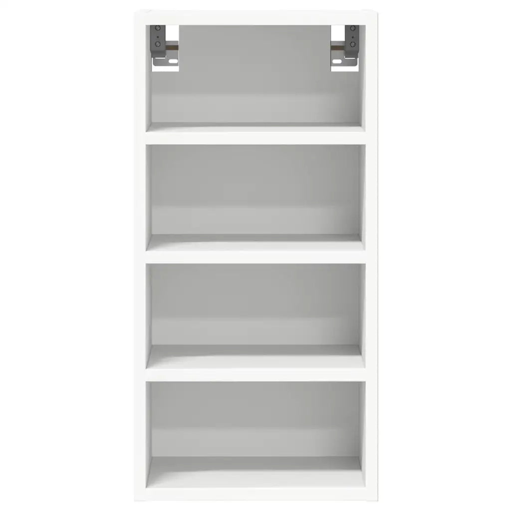 Pensile da cucina a parete dal design moderno 30 x 29,5 x 60 cm in legno composito bianco 02_0050439