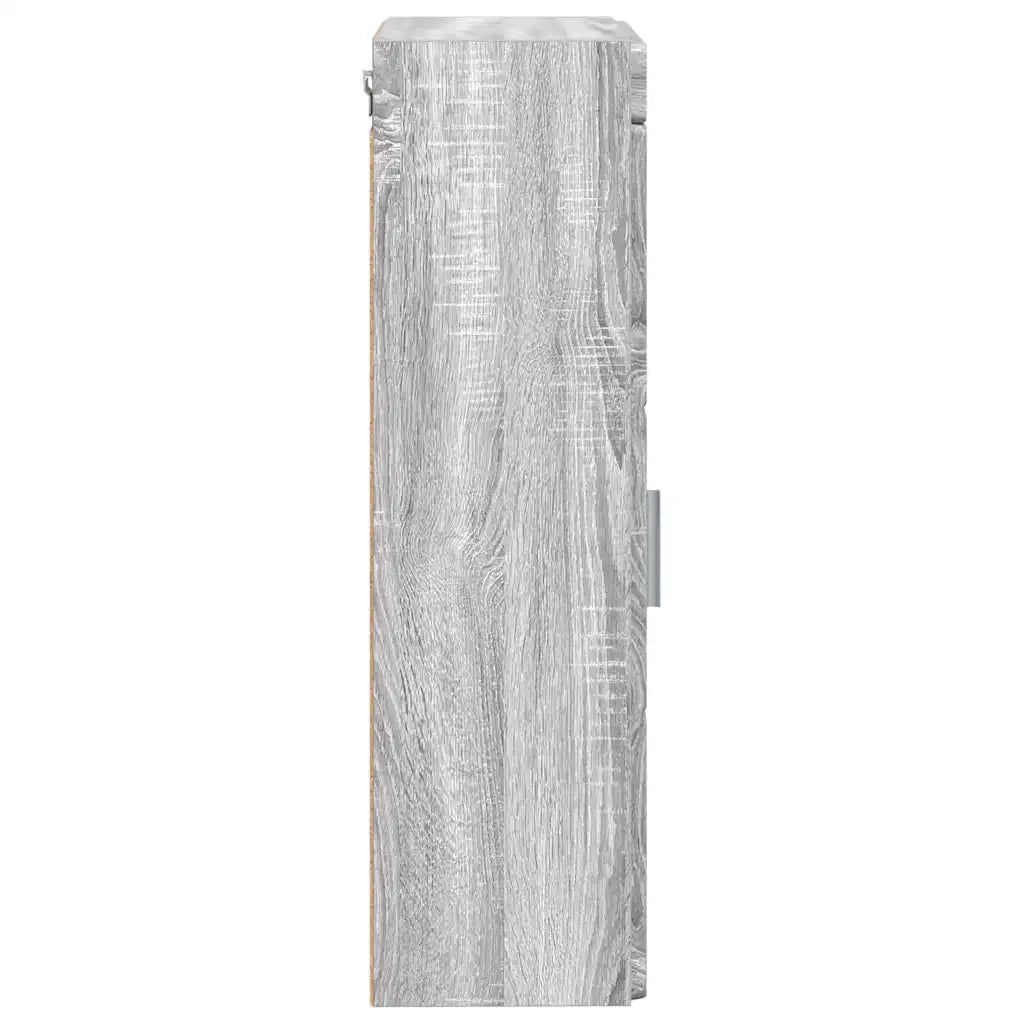 Armadio da bagno a muro TULUM Grigio Sonoma 37 x 24,5 x 86 cm