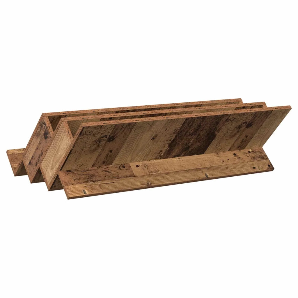 Scaffale per riviste Legno vecchio 90 x 53 x 28,5 cm CFW4461297