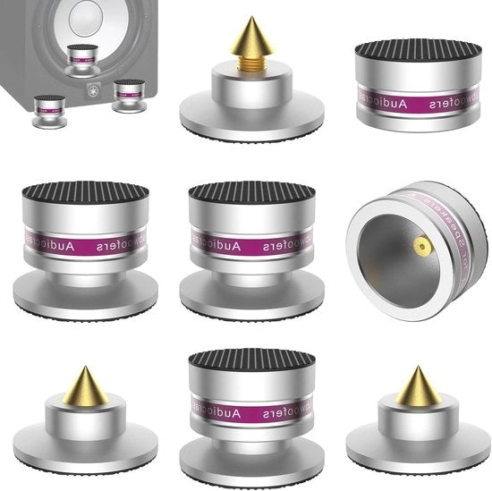 Subwoofer spazi regolabili in altezza - Set di 4 pezzi - Capacità di carico 50 kg