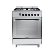 Cucina a Gas Stromboli 60x60 cm Inox con Forno Multifunzione Classe A Samet