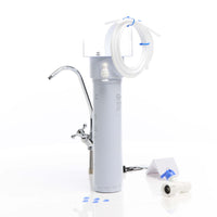 Naturewater Filtro acqua NW-2-PPUF, Sistema di filtrazione a 2 livelli con cartucce, montaggio a parete