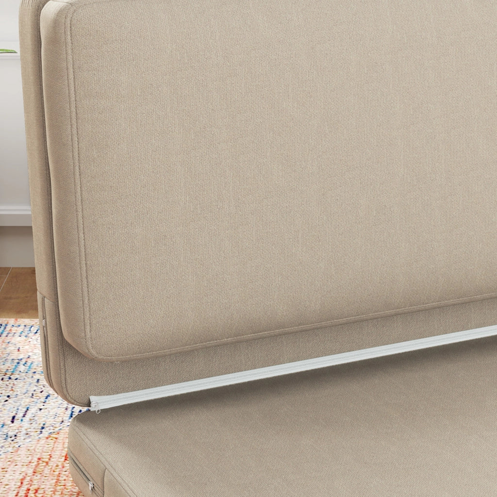 Poltrona Relax Faltbar 2 in 1 ¨C Zephmum ¨C Beige 120 cm