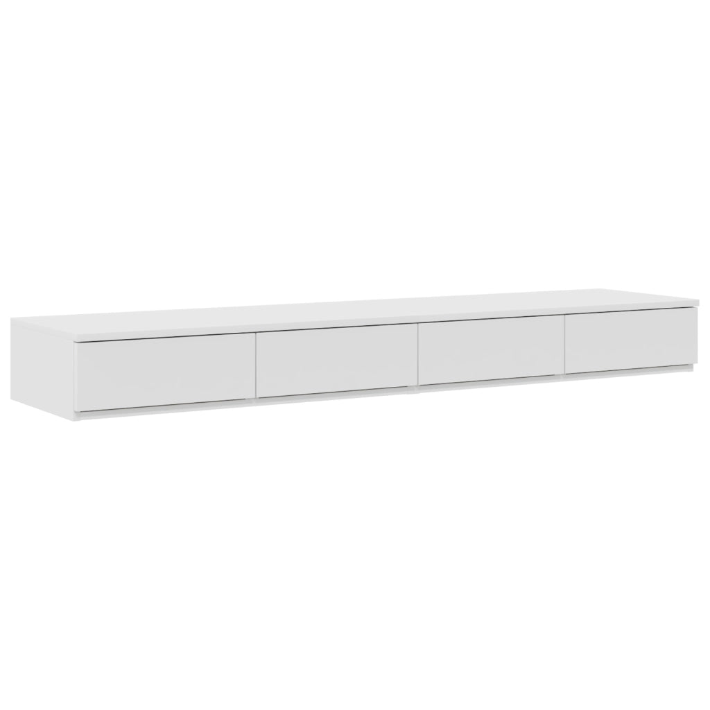 Struttura letto con contenitore Bianco 135x190 cm