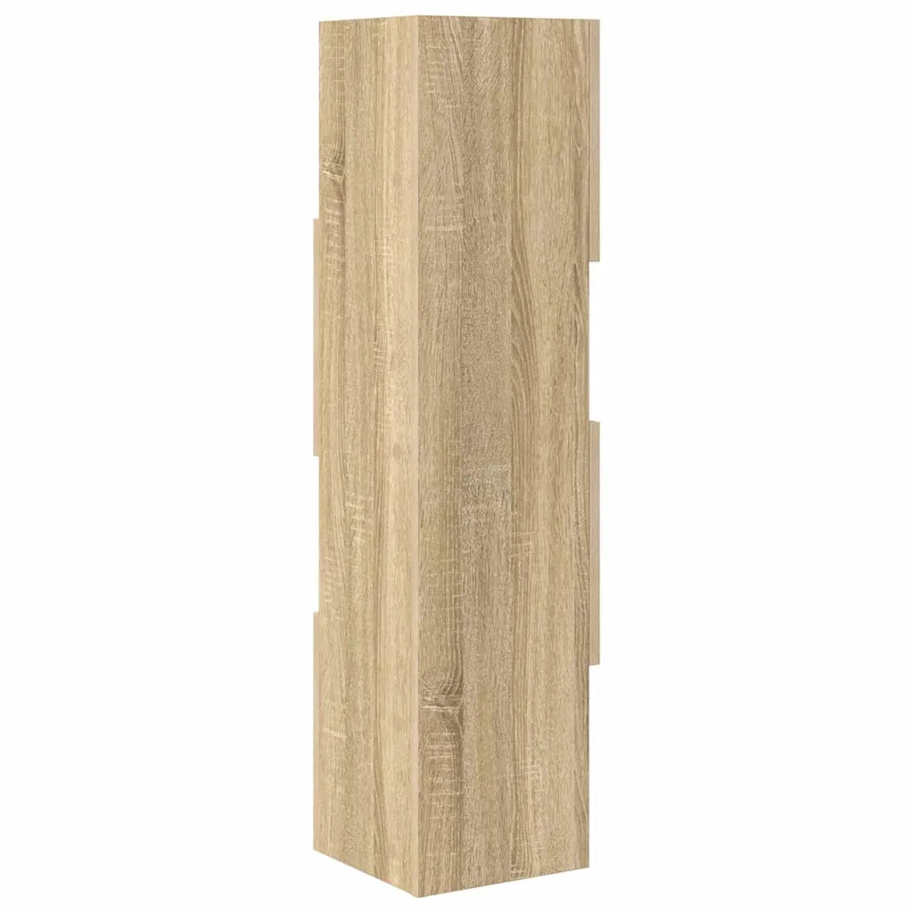 Mobile angolare Rovere Sonoma 25,5x25x102cm Legno multistrato 889807