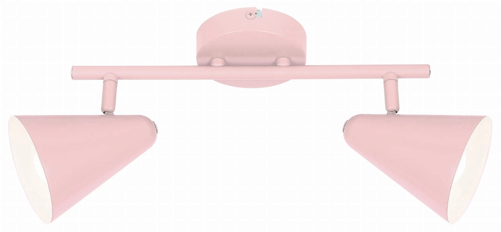 Plafoniera Candellux AMOR 92-68798 rosa 2xE14 in metallo
